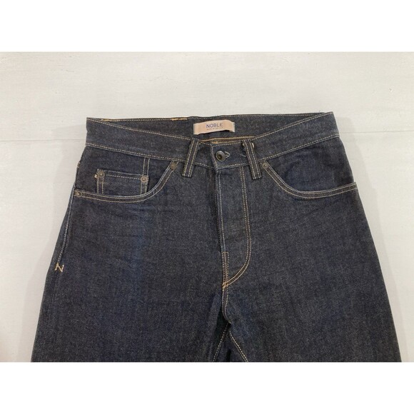 Noble Truman Selvedge Jeans Men’s 29x34 Blue Denim Button Fly Made in USA - Picture 3 of 14